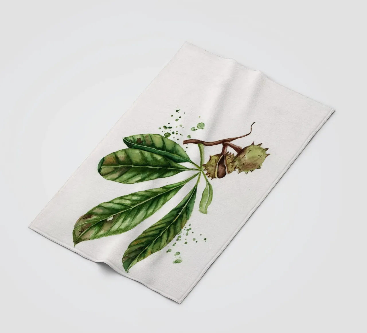 chesnut autumn coperta in pile da Nathys_illustration