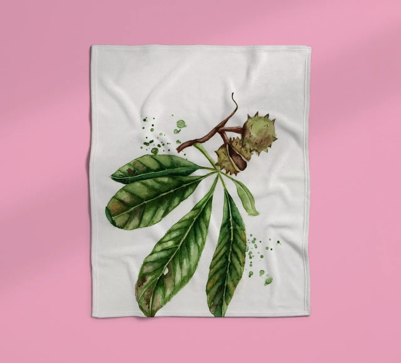 chesnut autumn coperta in pile da Nathys_illustration