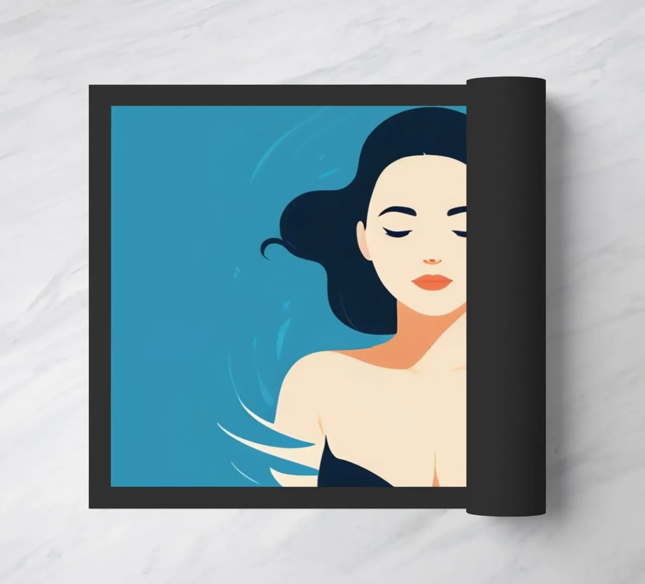 Calma blu zerbino da Maison Solis