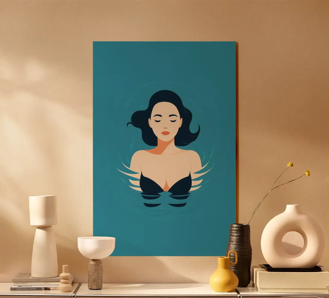 Calma blu plexiglass da Maison Solis