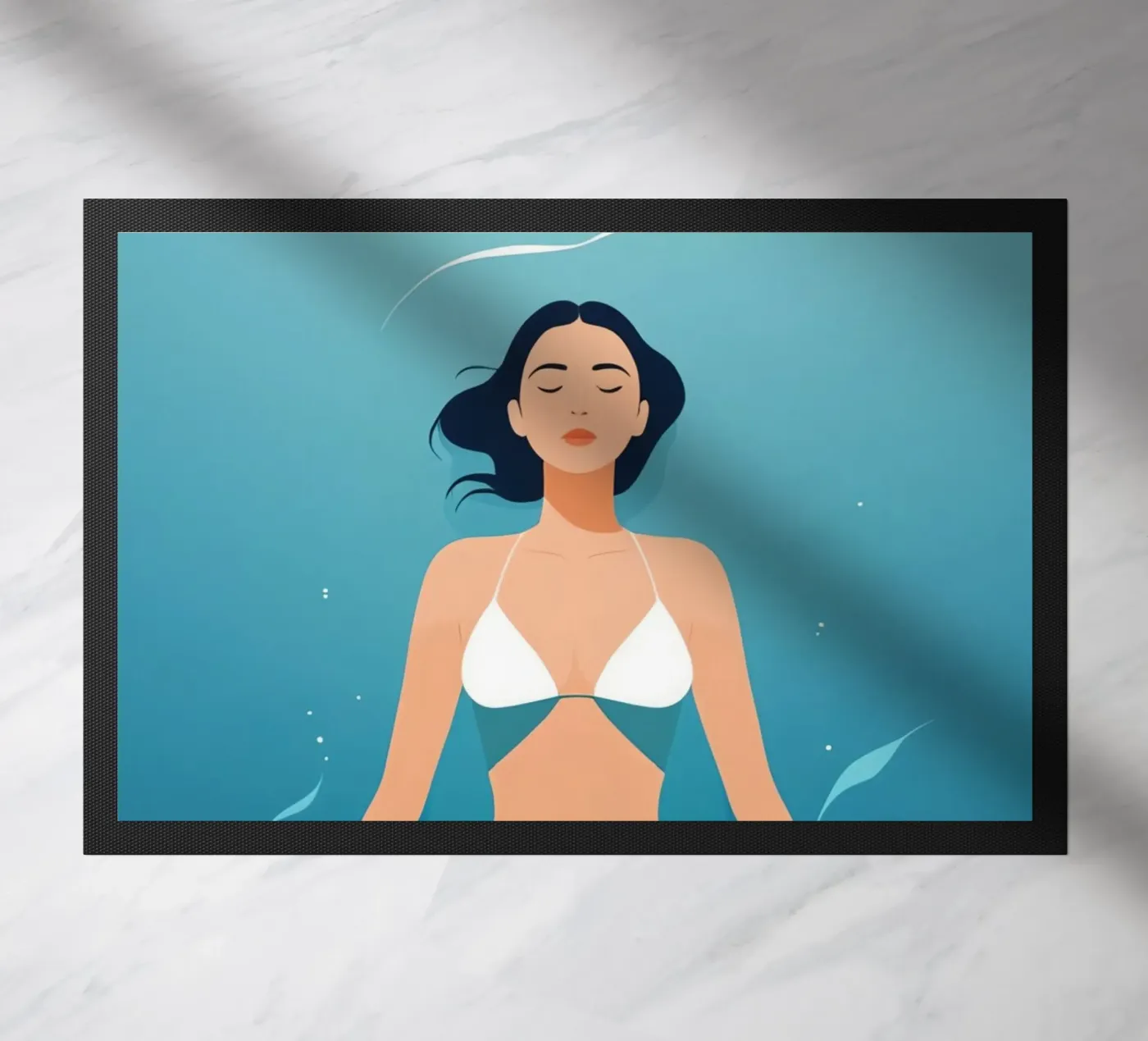 Weightless Mind Fußmatte von Maison Solis