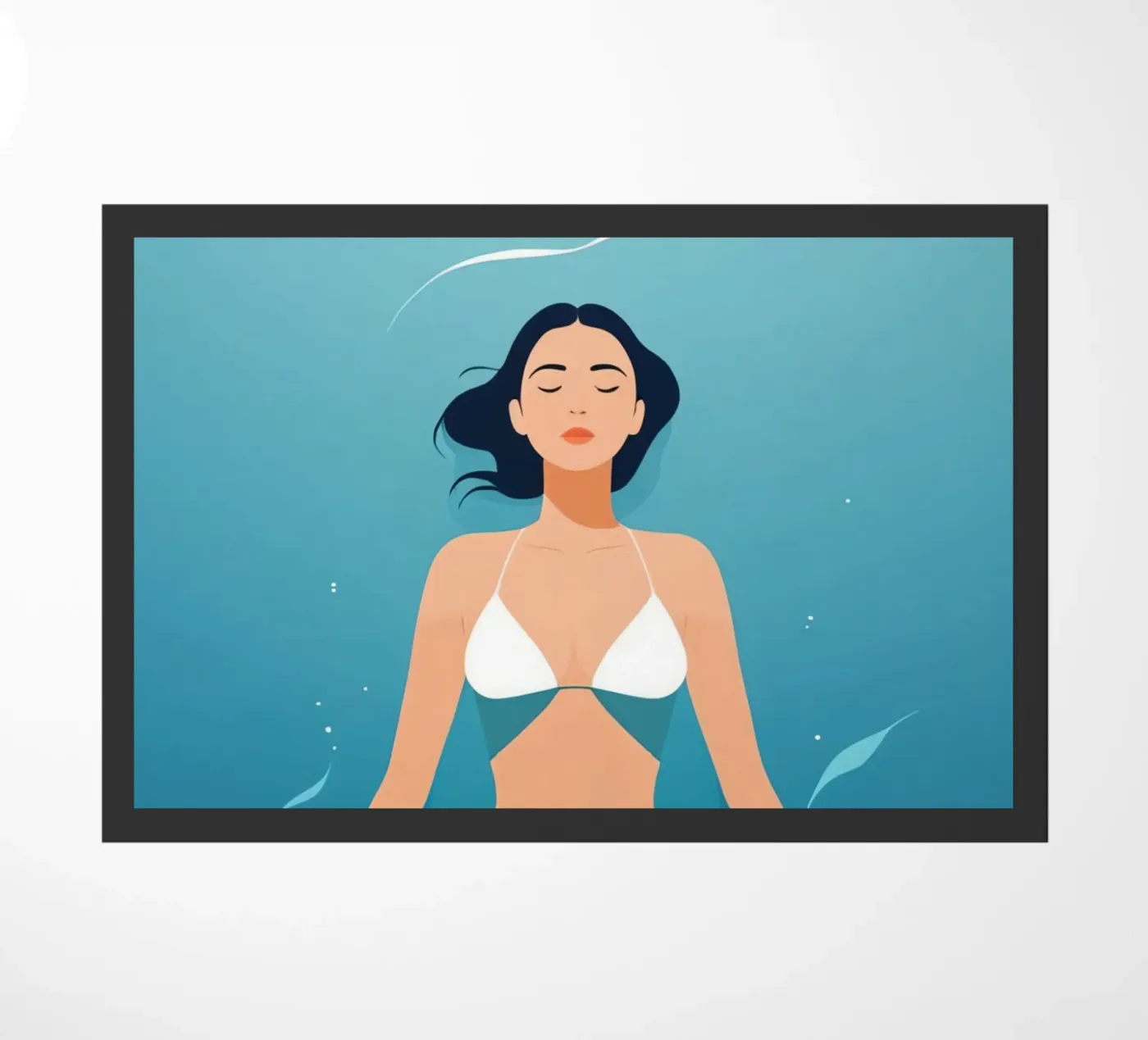 Weightless Mind Fußmatte von Maison Solis