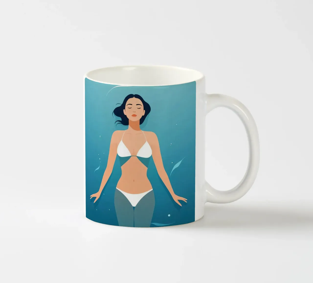 Weightless Mind ceramic mug by Maison Solis