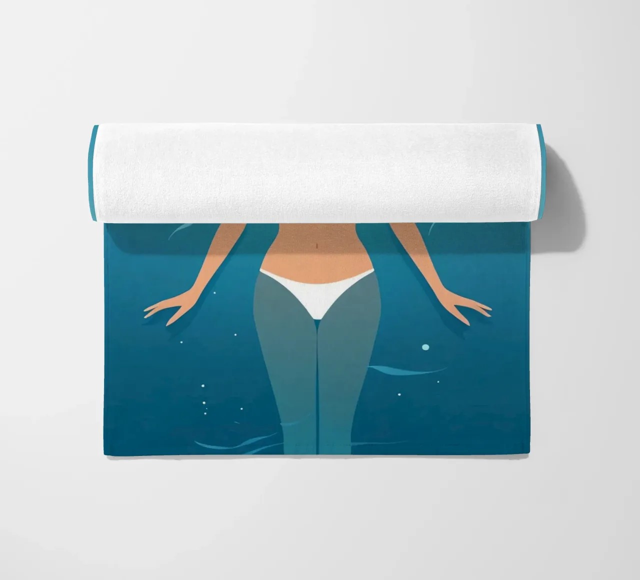 Mente senza peso telo mare da Maison Solis