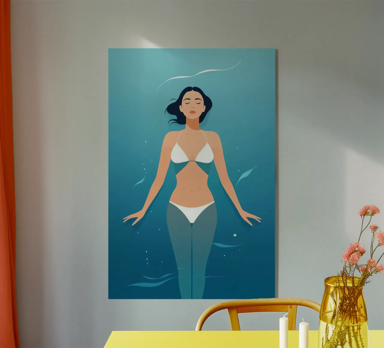 L'esprit en apesanteur plexiglas de Maison Solis