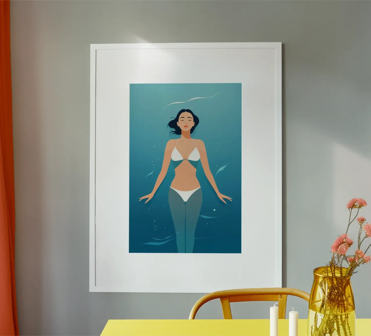 Weightless Mind poster by Maison Solis