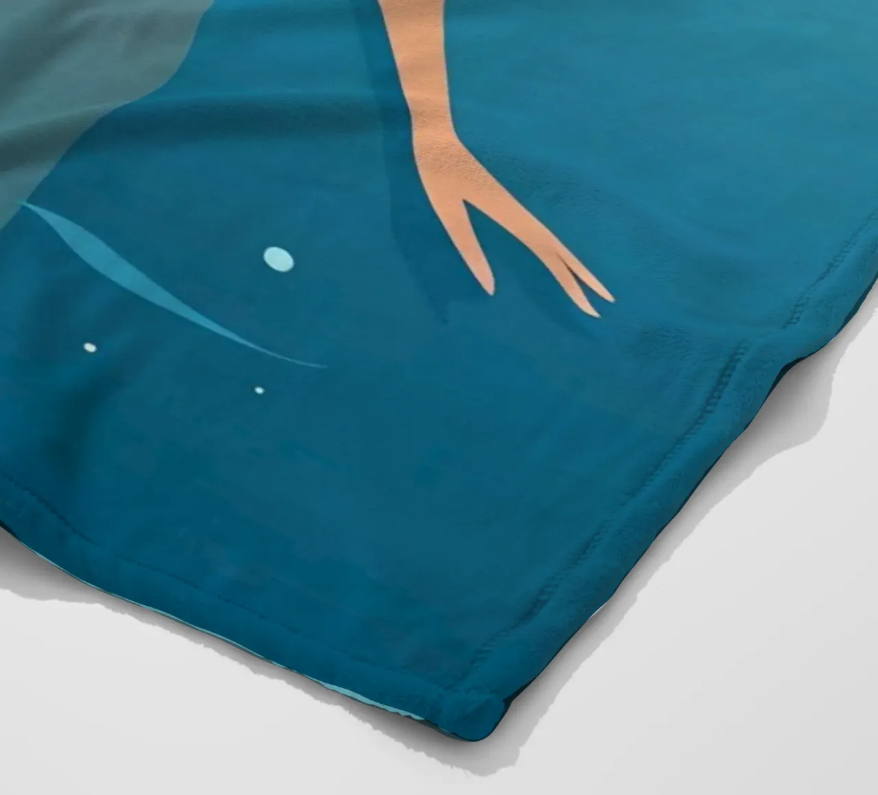 Schwereloser Geist Fleecedecke von Maison Solis