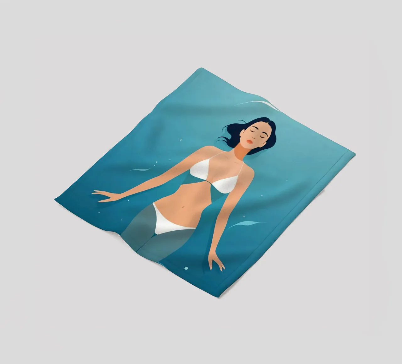 Schwereloser Geist Fleecedecke von Maison Solis