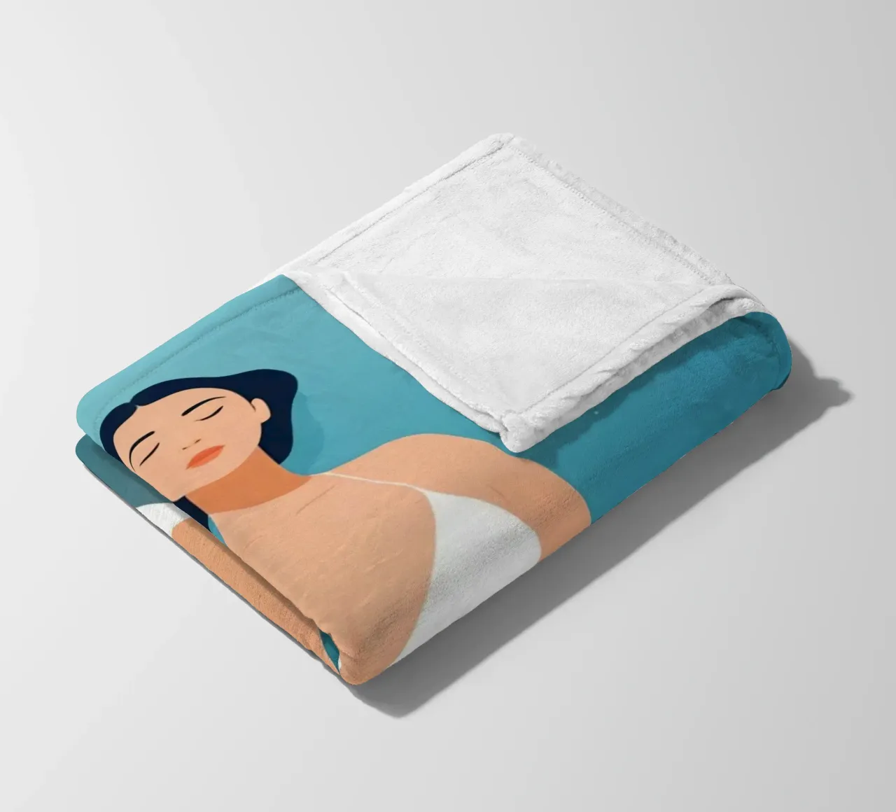 Schwereloser Geist Fleecedecke von Maison Solis