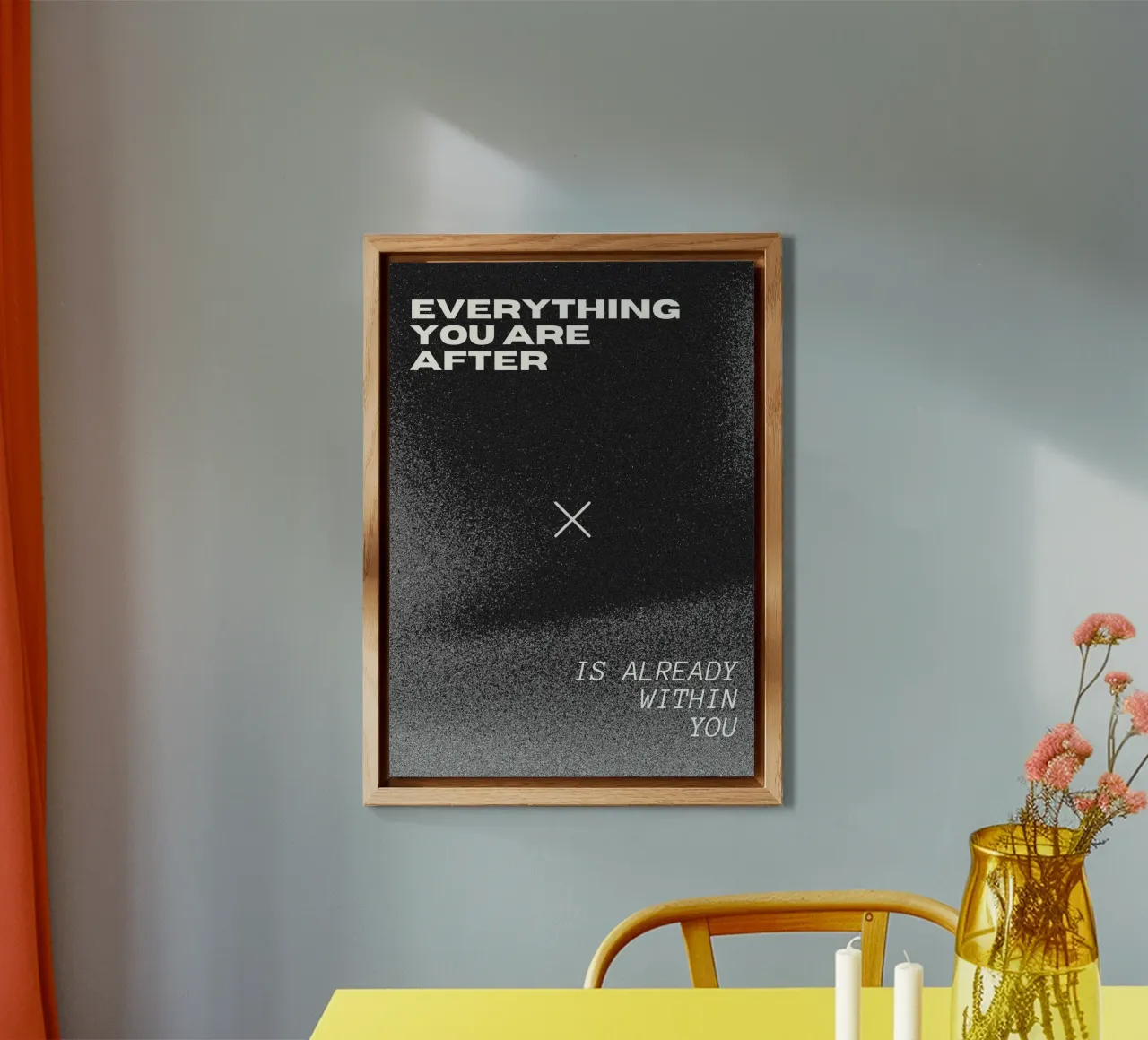 EVERYTHING YOU ARE AFTER alluminio dibond da ARTEVO