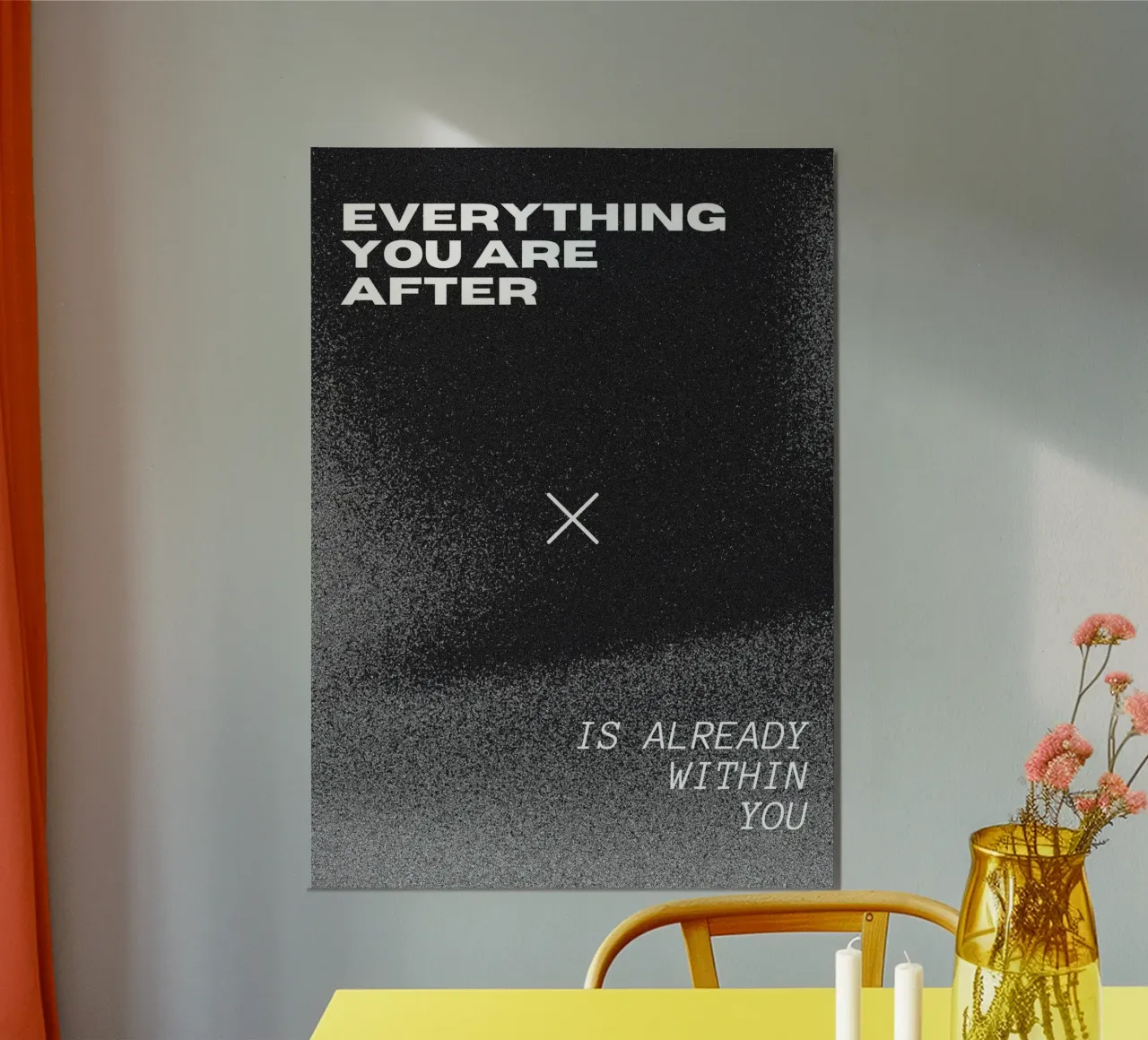 EVERYTHING YOU ARE AFTER alluminio dibond da ARTEVO