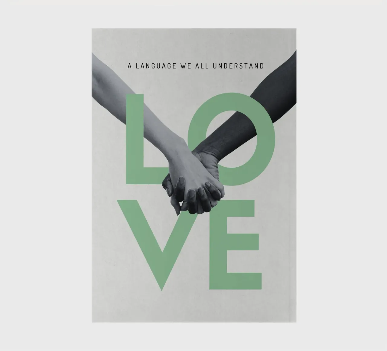 A LANGUAGE WE ALL UNDERSTAND notebook by ARTEVO