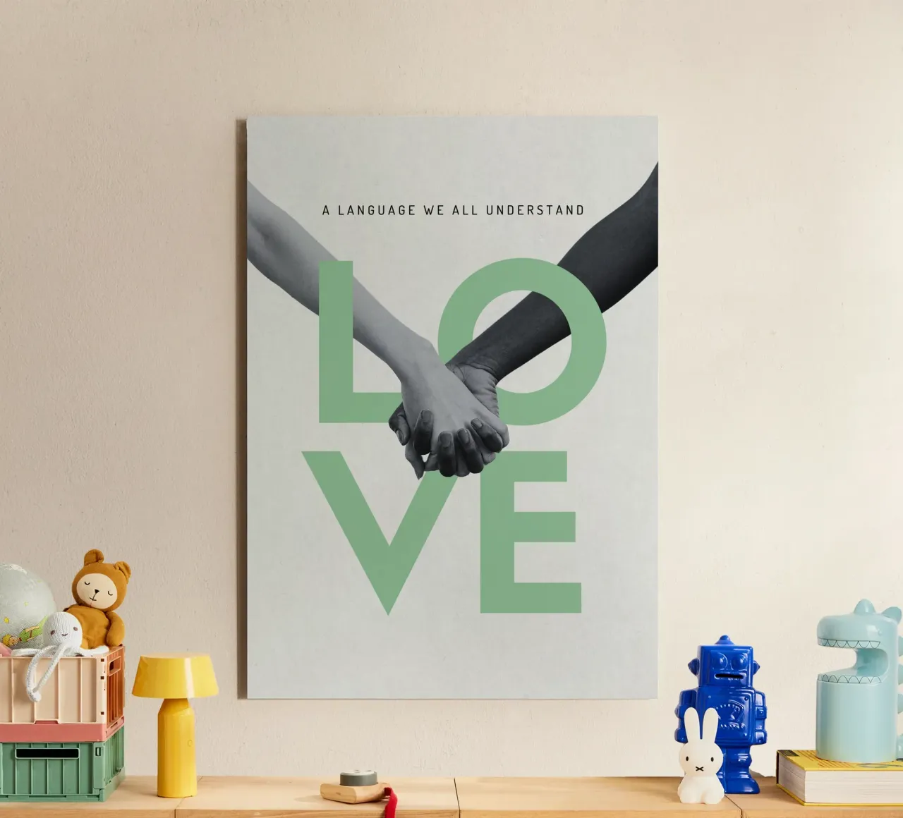 A LANGUAGE WE ALL UNDERSTAND alluminio dibond da ARTEVO