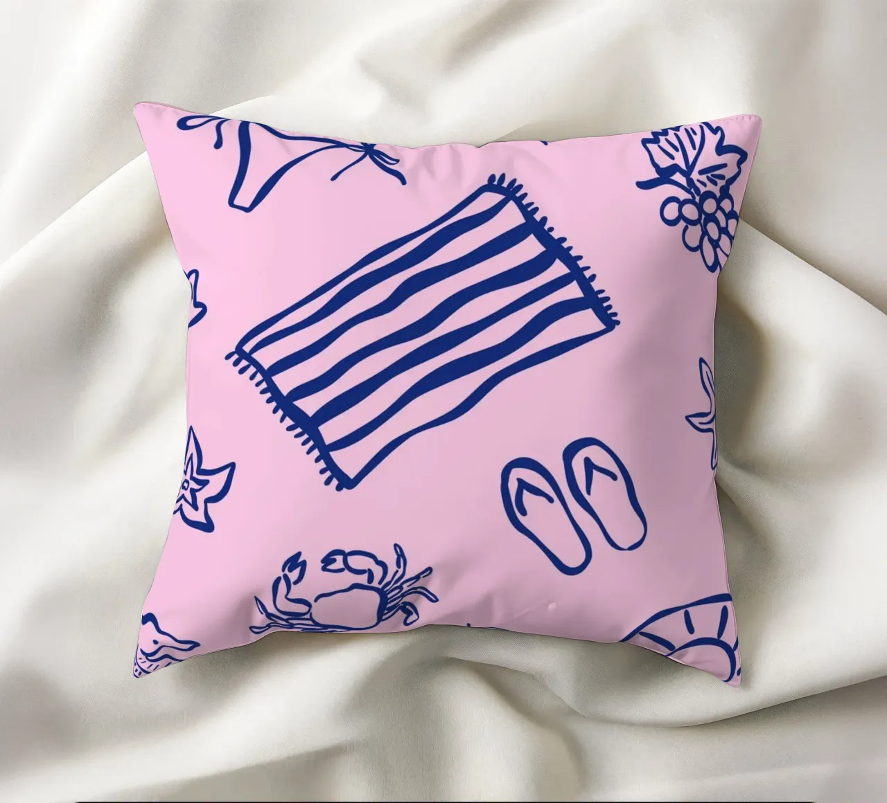 BEACH VIBES cuscino da ARTEVO