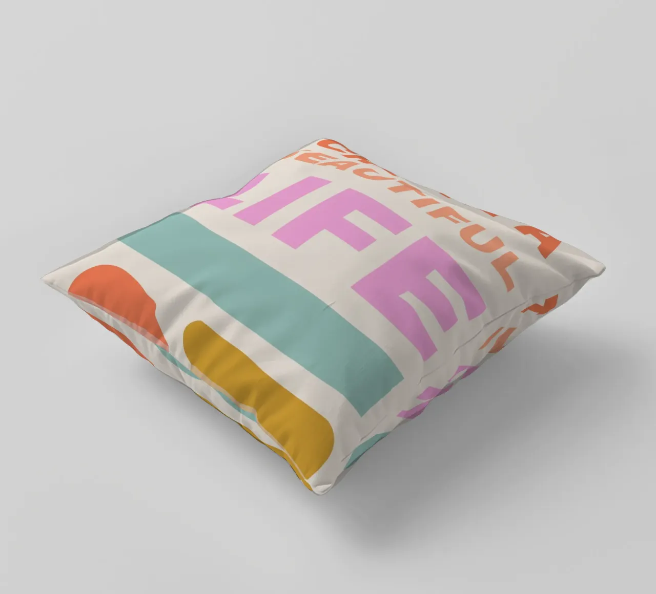 CREATE A BEAUTIFUL LIFE cuscino da ARTEVO