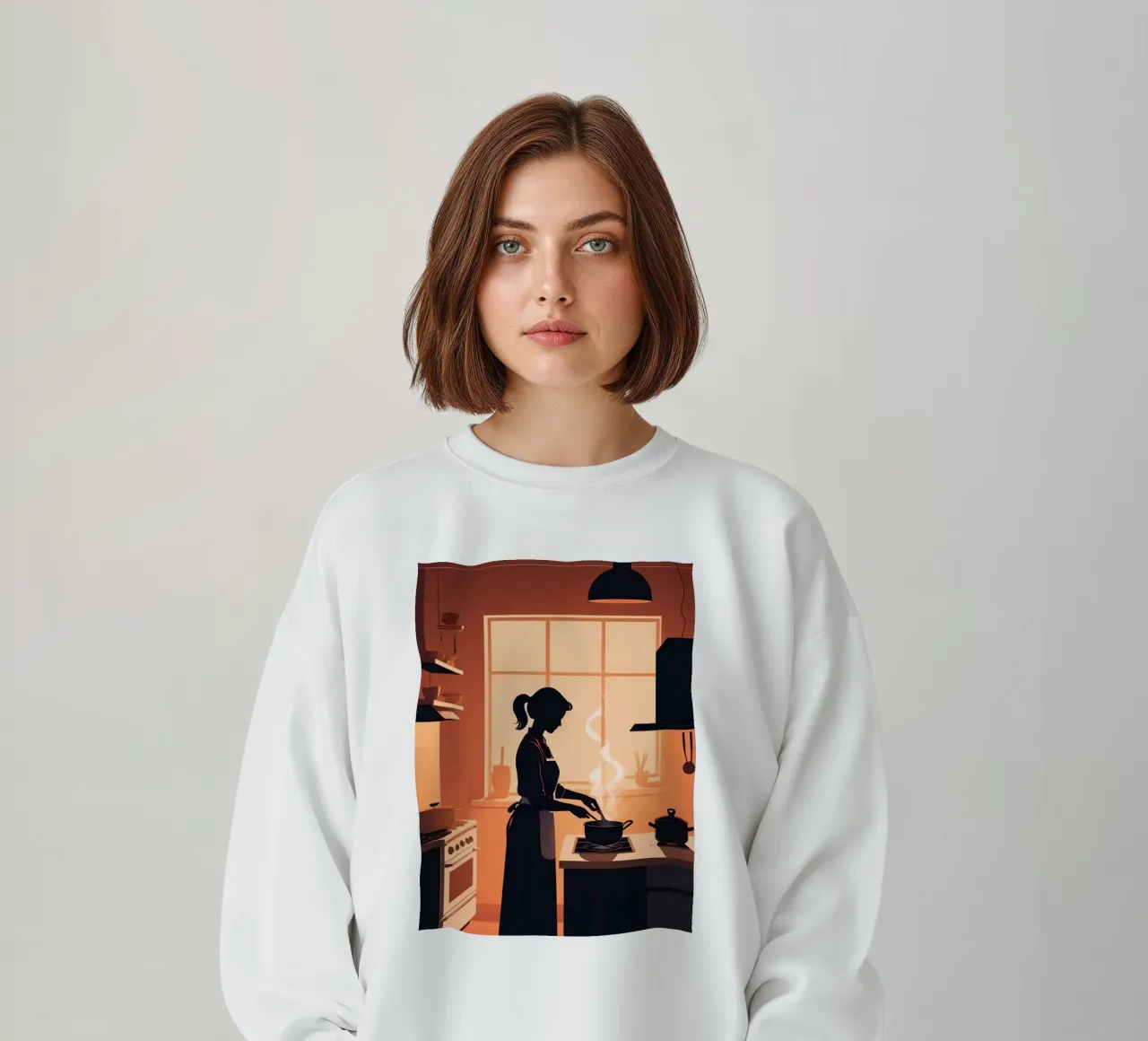 Calde serate in cucina felpa da Maison Solis