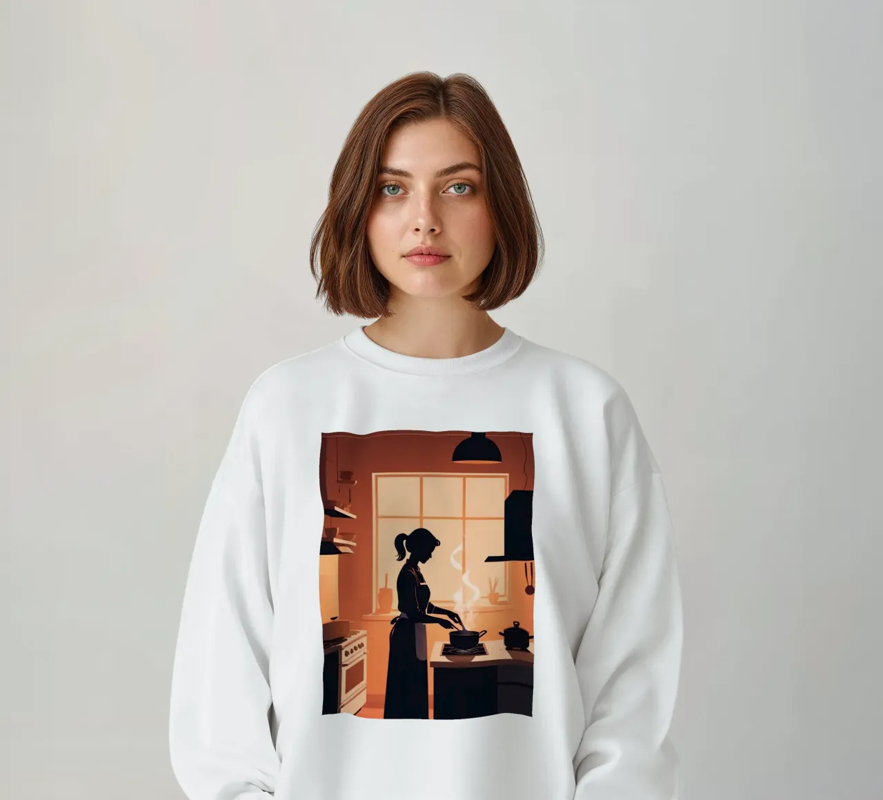 Calde serate in cucina felpa da Maison Solis