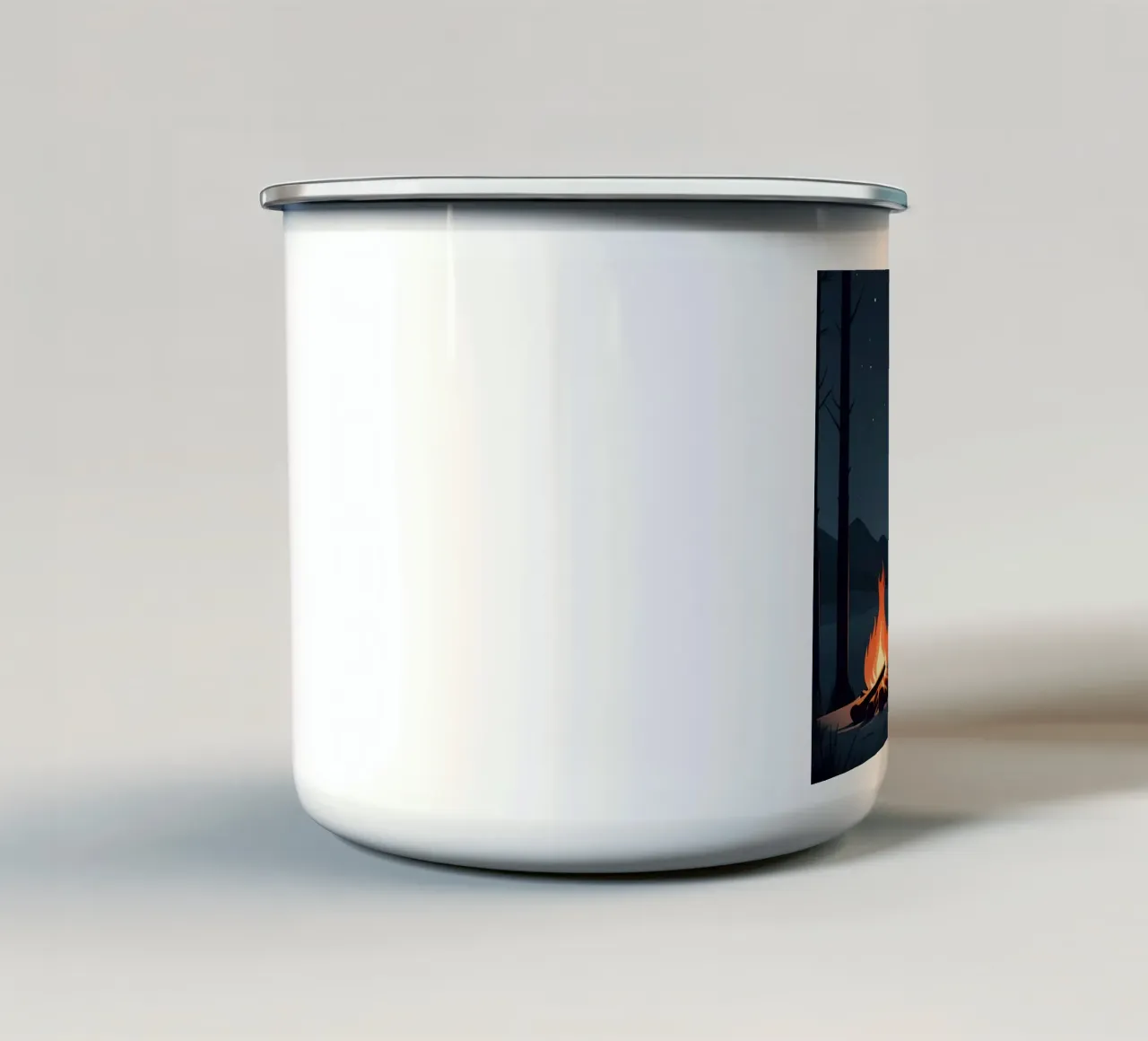 Stelle e momenti di tranquillità tazza in smalto da Maison Solis