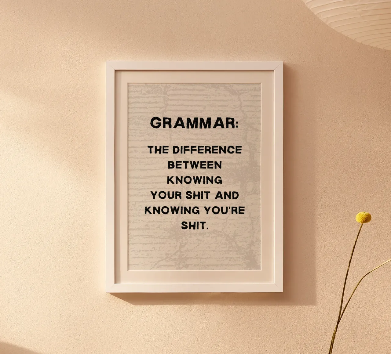 GRAMMAR poster da ARTEVO