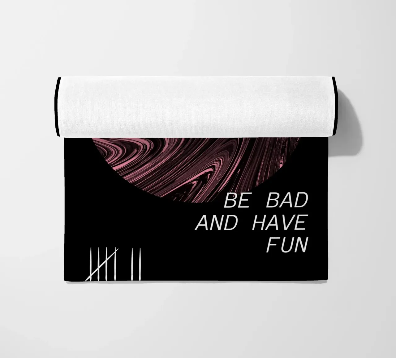 BE BAD AND HAVE FUN telo mare da ARTEVO