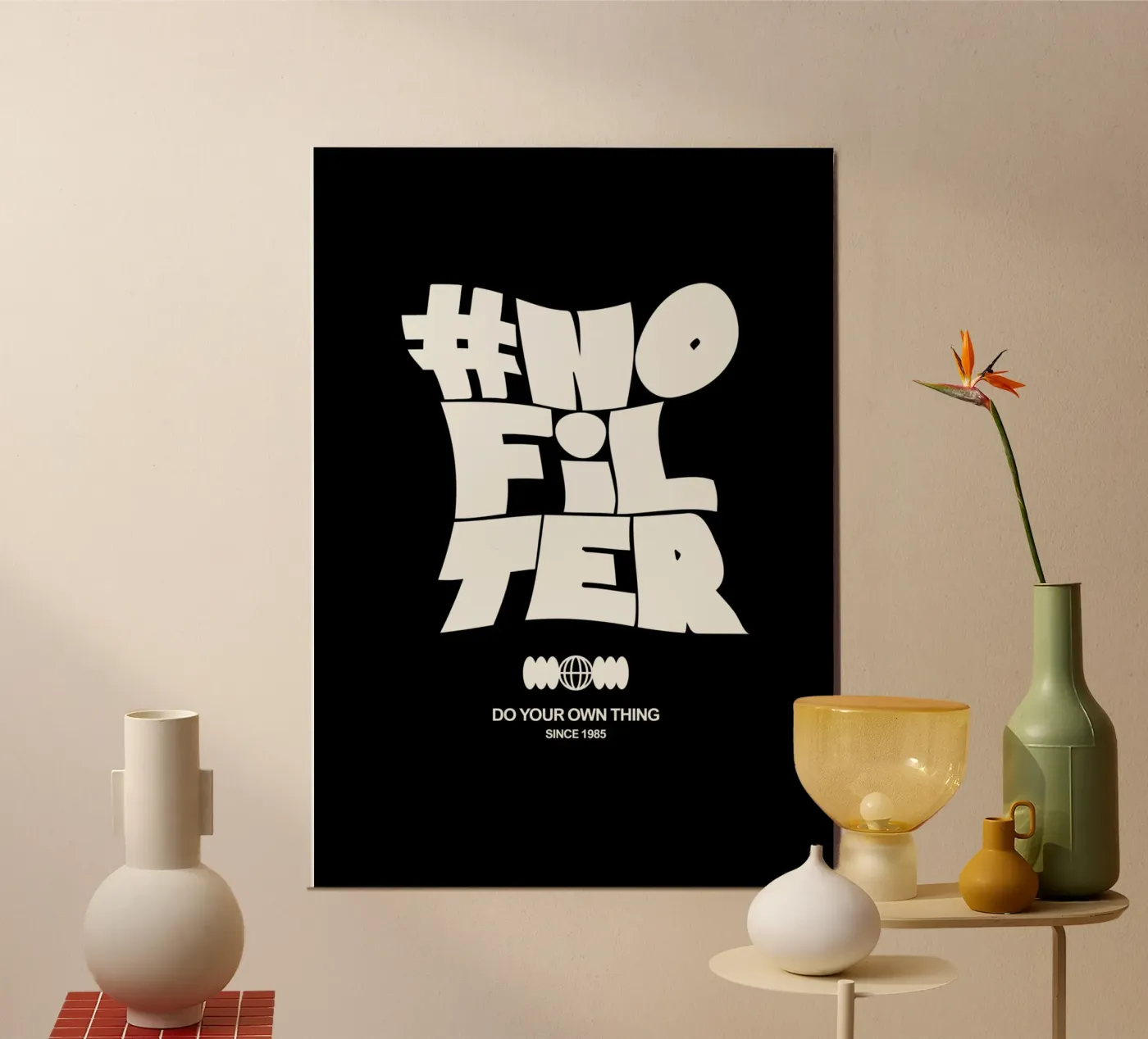 NO FILTER poster van BAWA