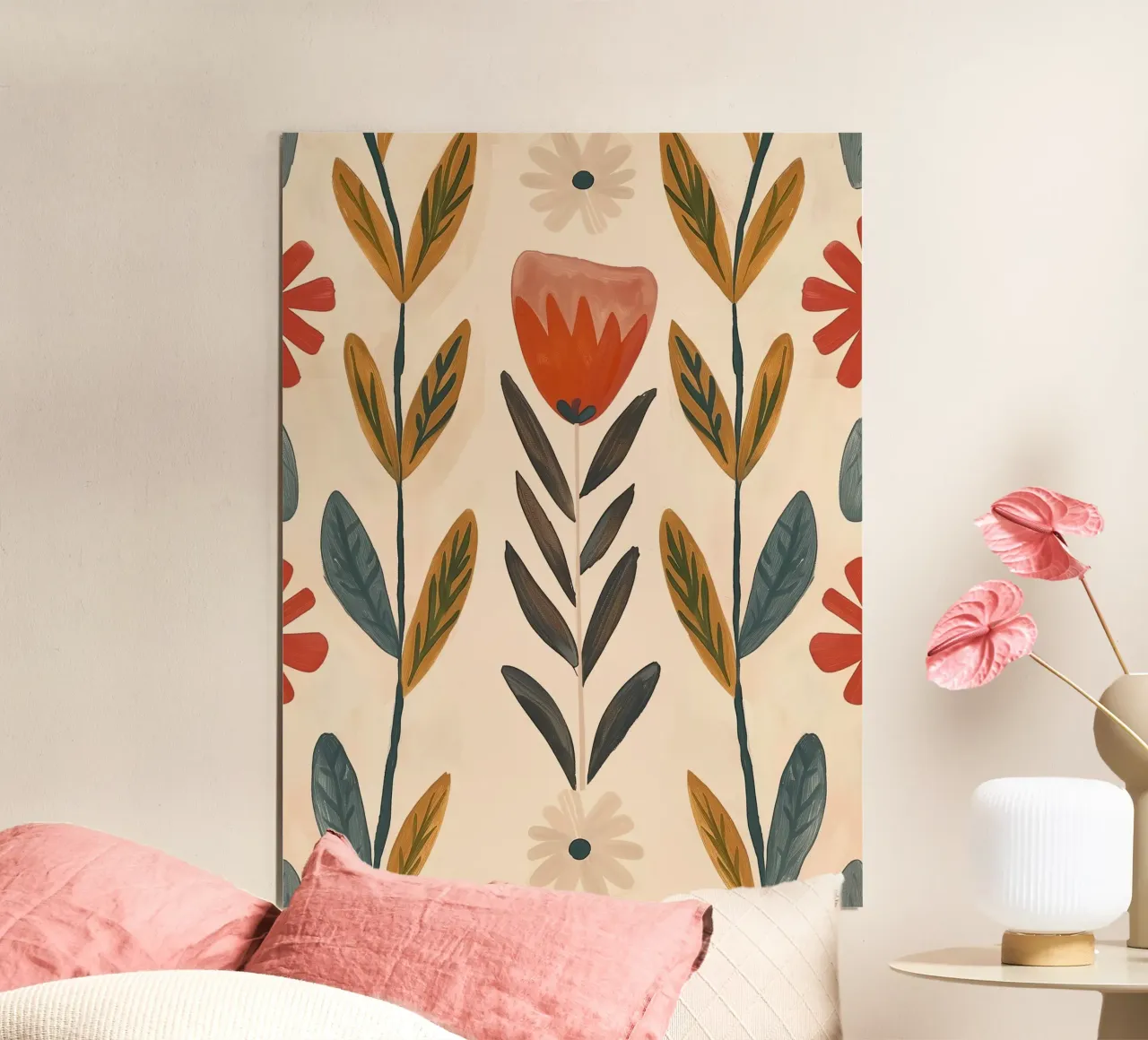 Folk Garden poster by Sienna Atelier