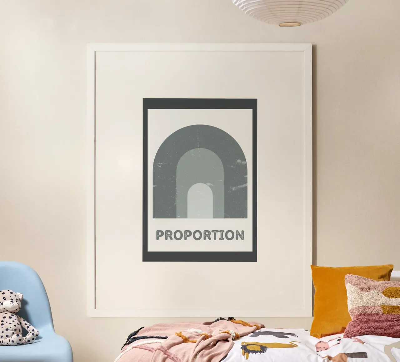 PROPORTION Poster von ARTEVO