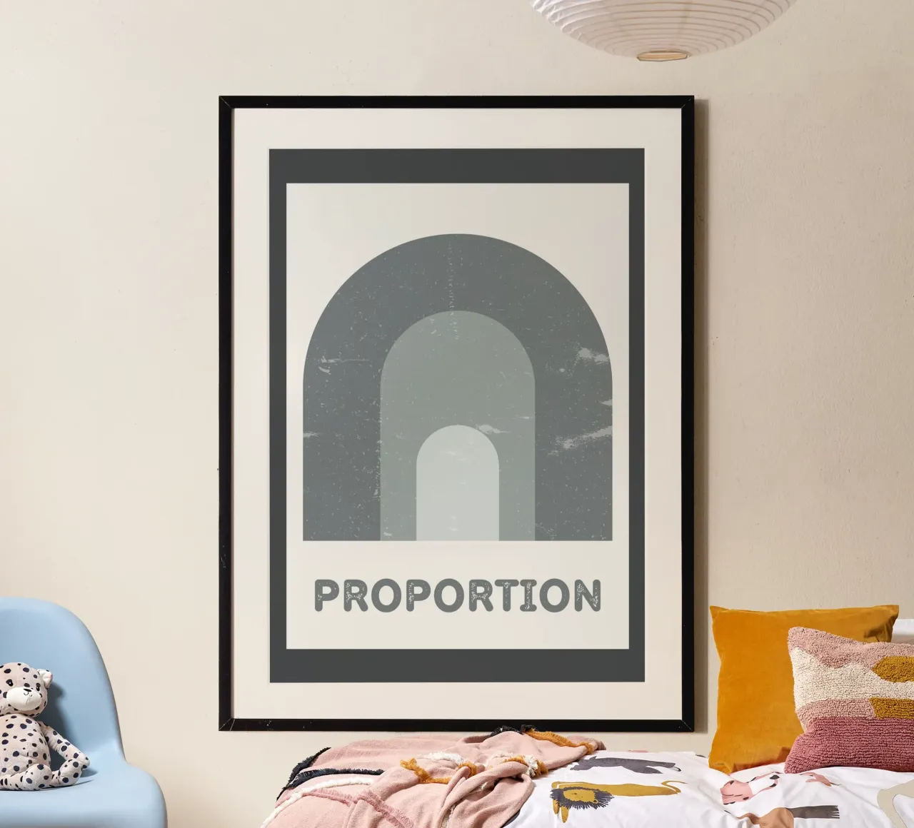 PROPORTION Poster von ARTEVO