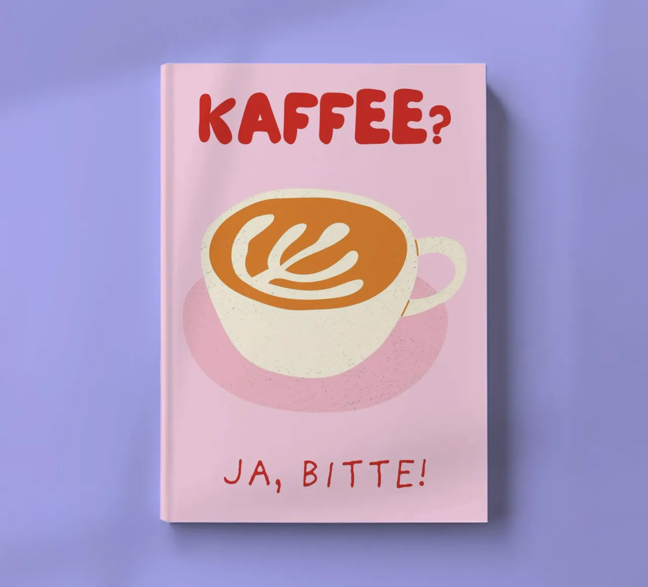 KAFFEE? JA, BITTE! notebook by ARTEVO