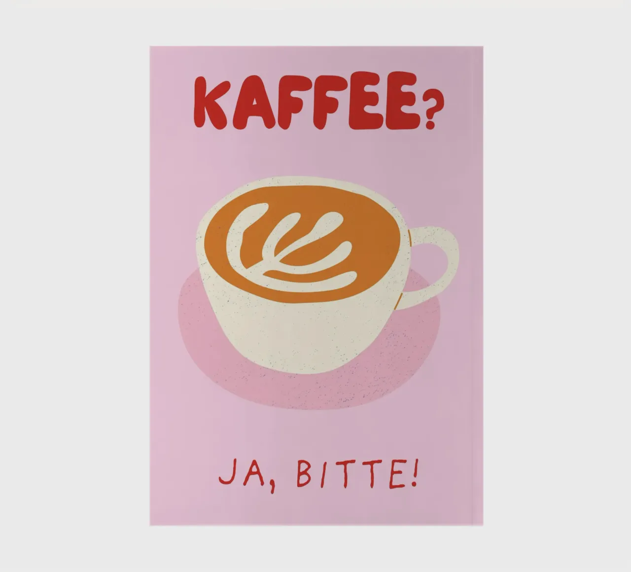 KAFFEE? JA, BITTE! notebook by ARTEVO