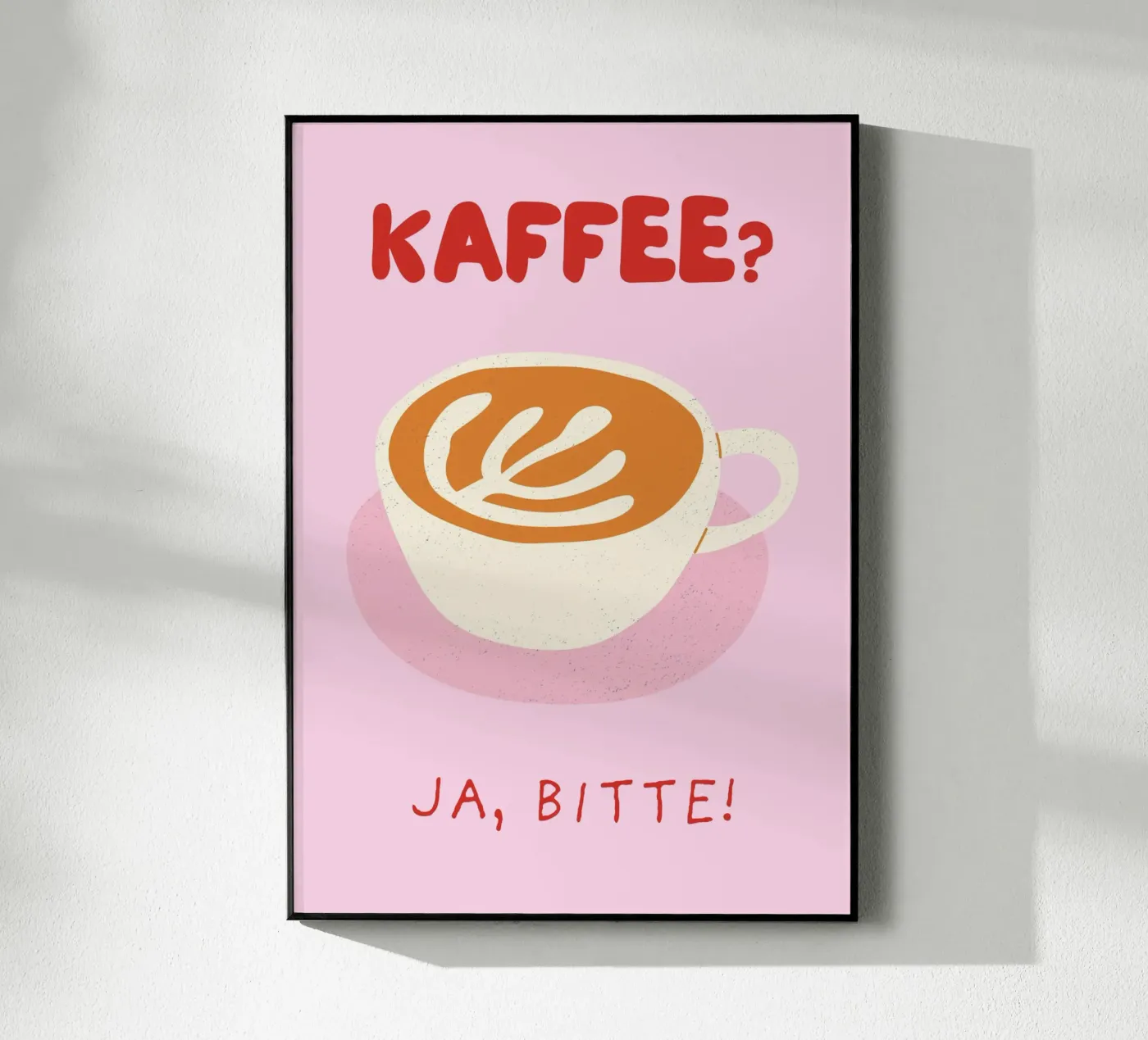 KAFFEE? JA, BITTE! plexiglas de ARTEVO