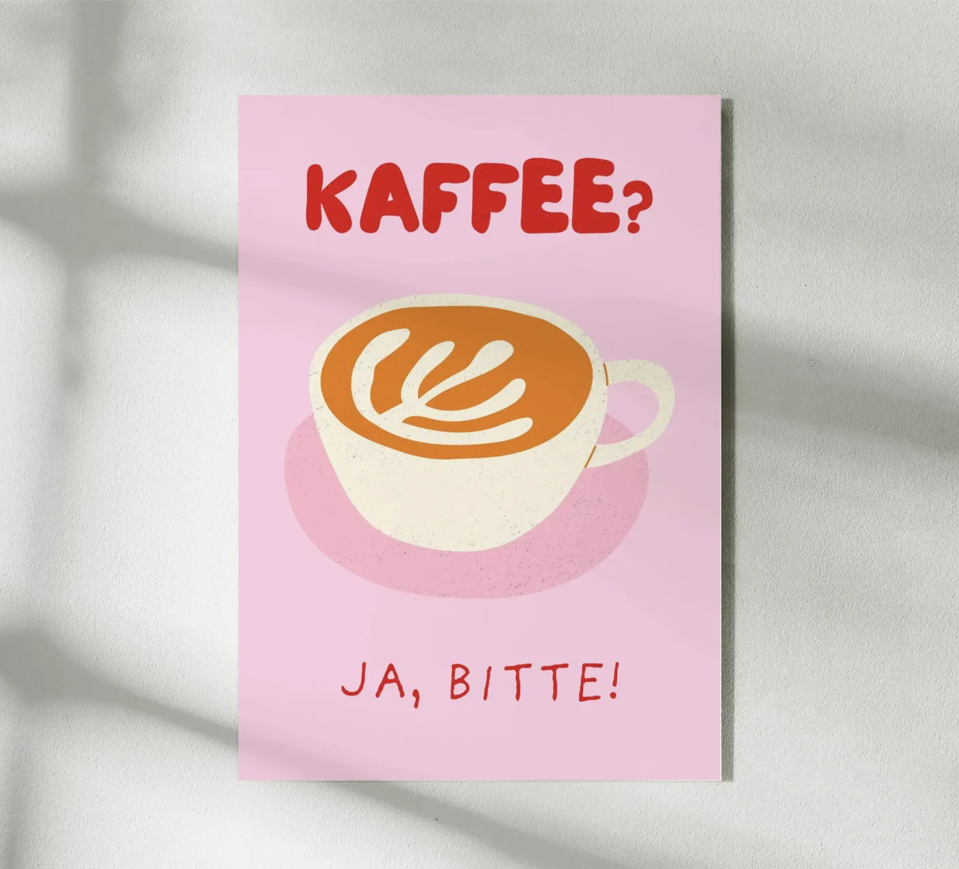 KAFFEE? JA, BITTE! plexiglas de ARTEVO