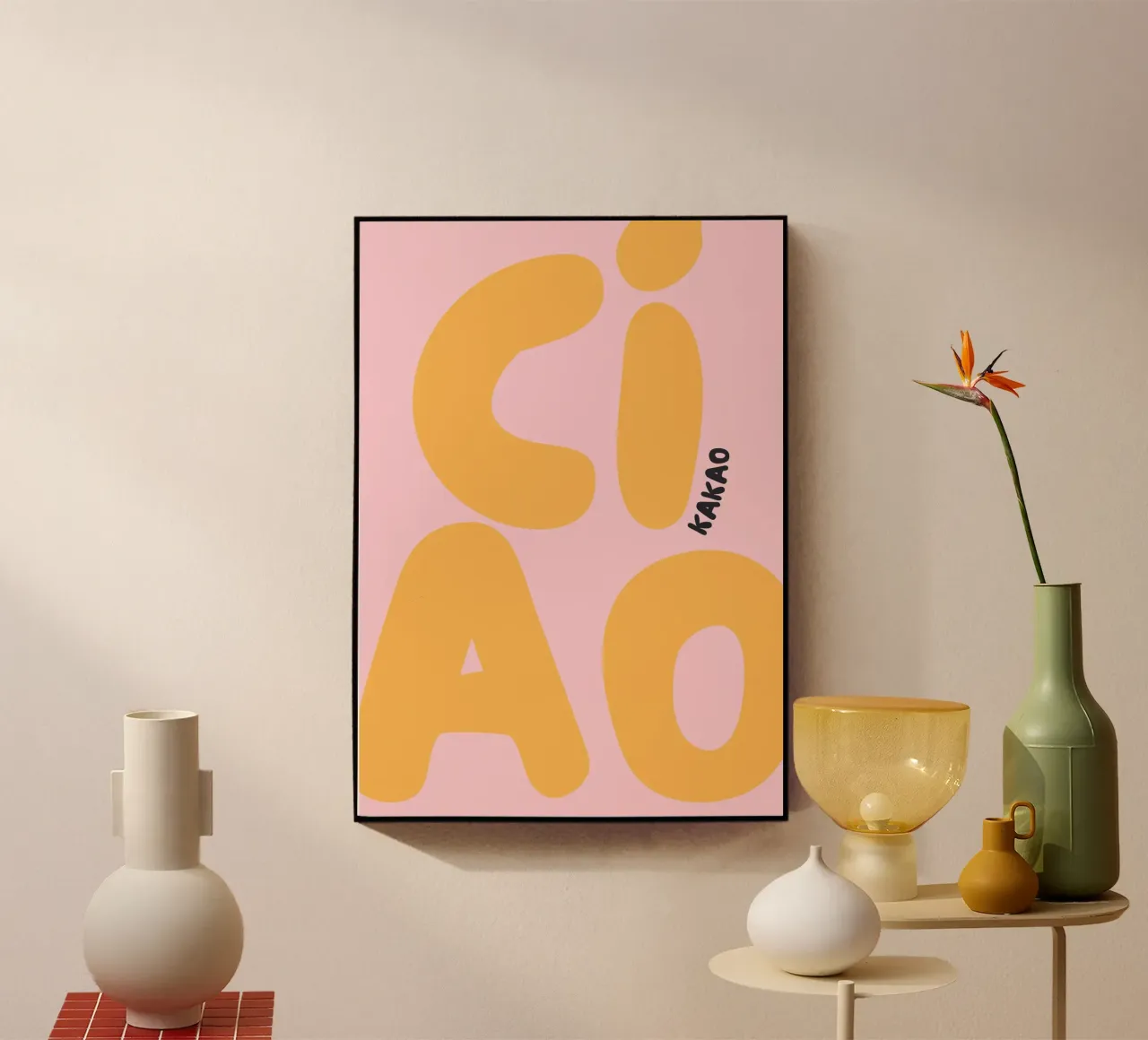 CIAO KAKAO plexiglass da ARTEVO