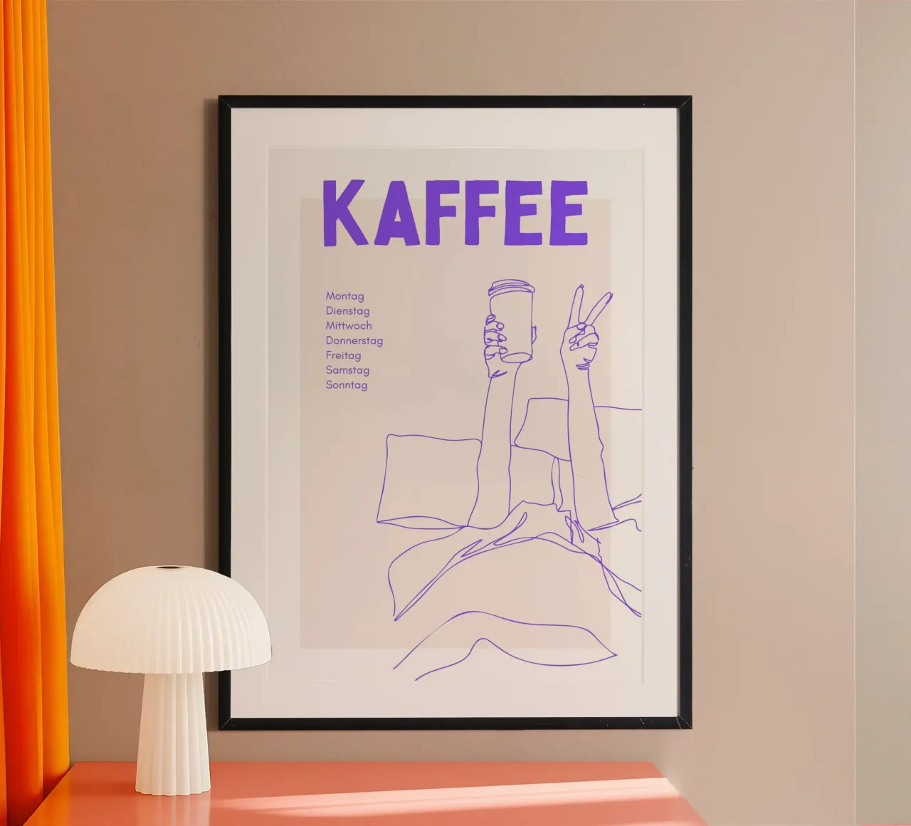 KAFFEE poster by ARTEVO