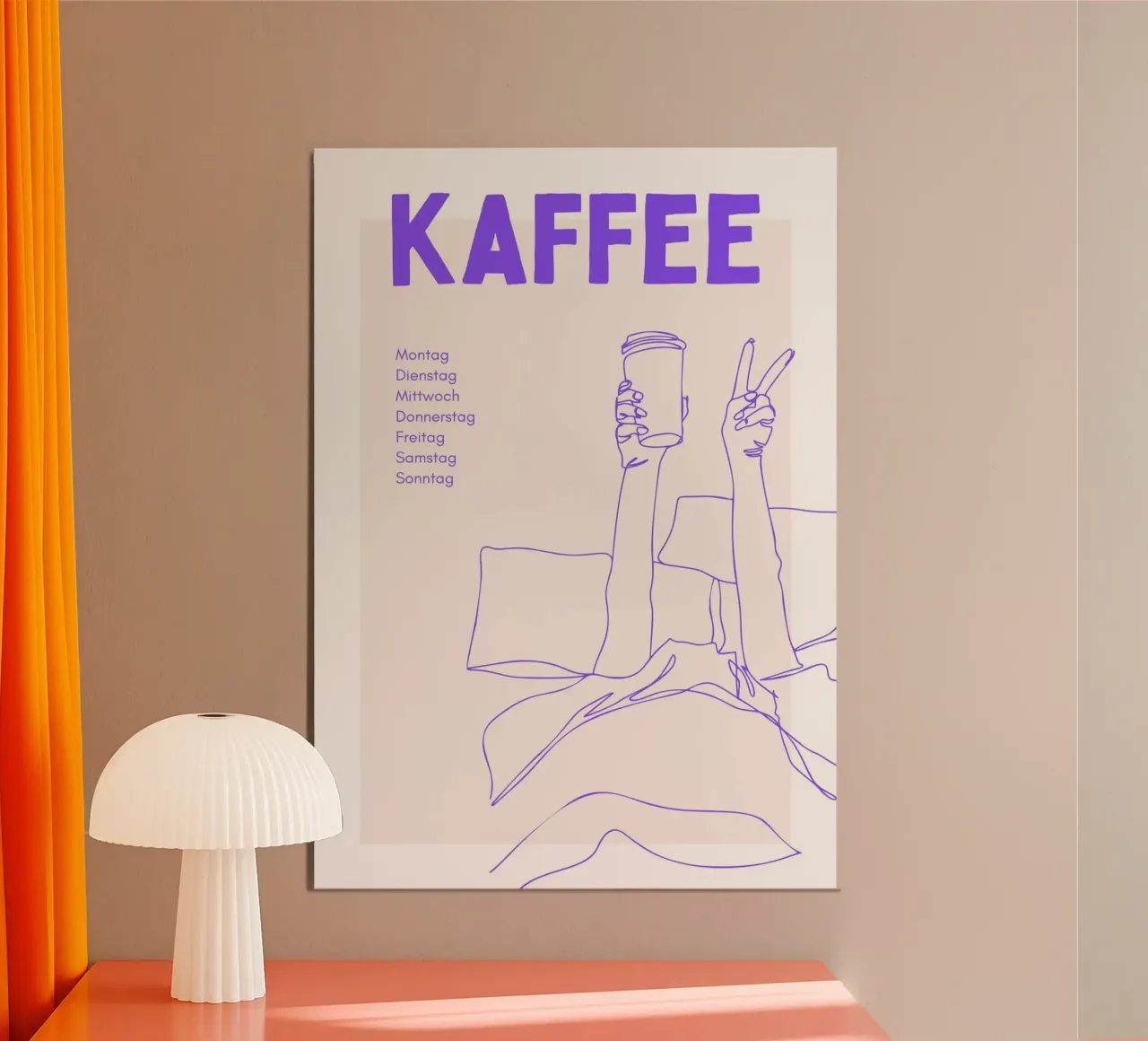 KAFFEE poster by ARTEVO