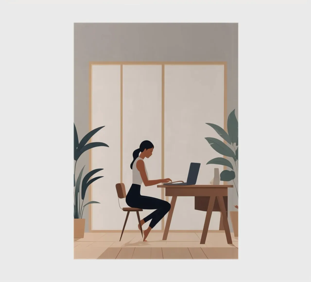 Focused in the Flow notebook by Maison Solis