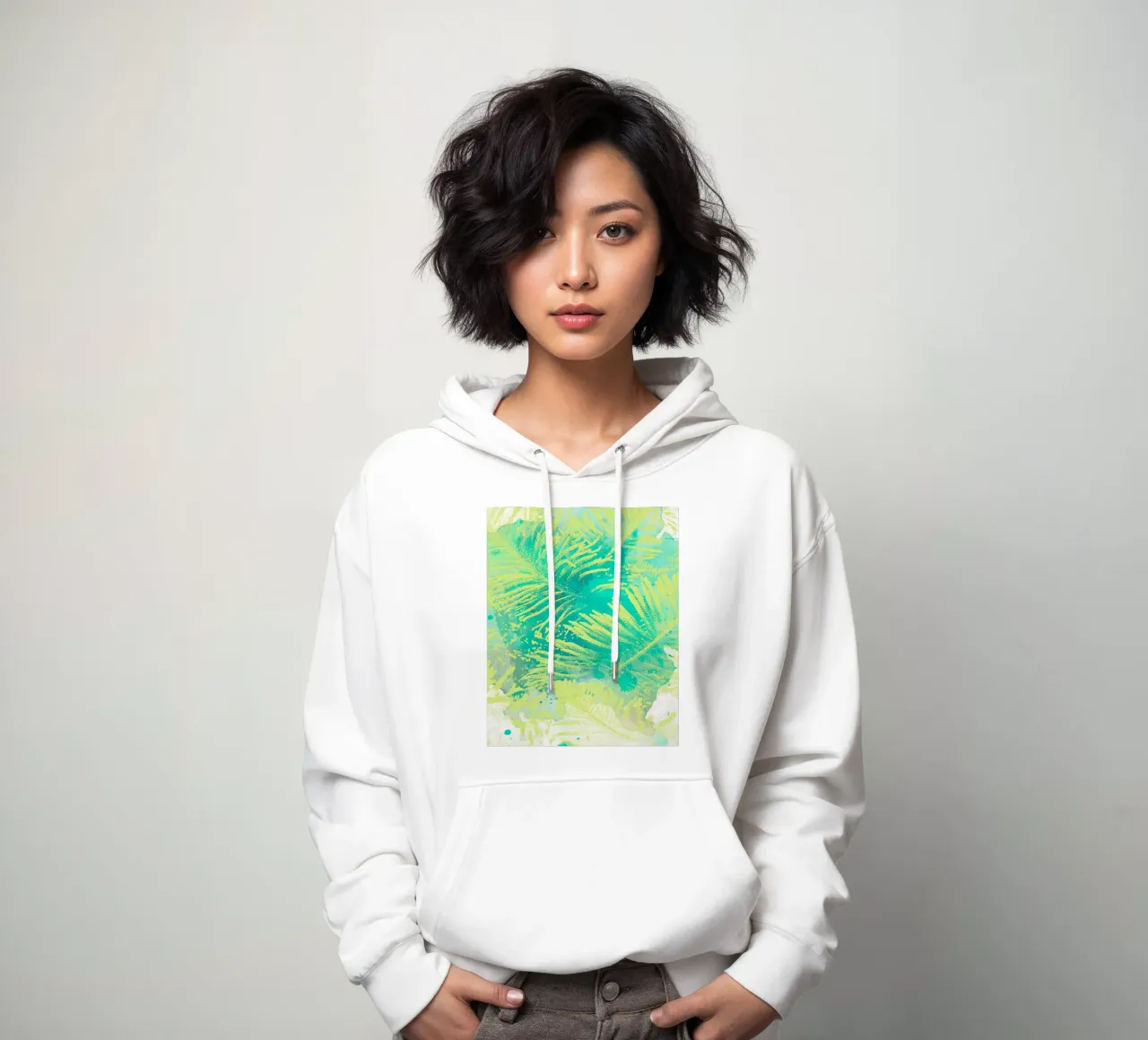 Luogo felice felpa con cappuccio da 83oranges