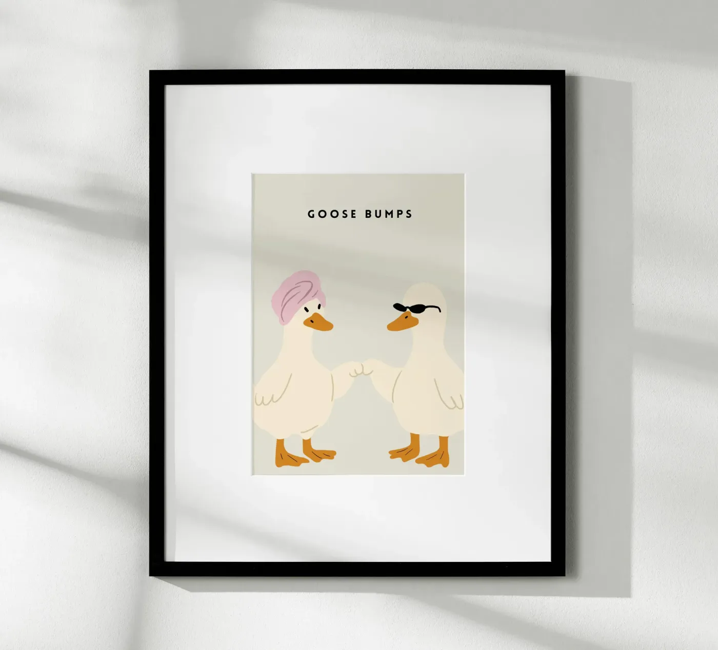 Goose Bumps poster da PurePeachArt