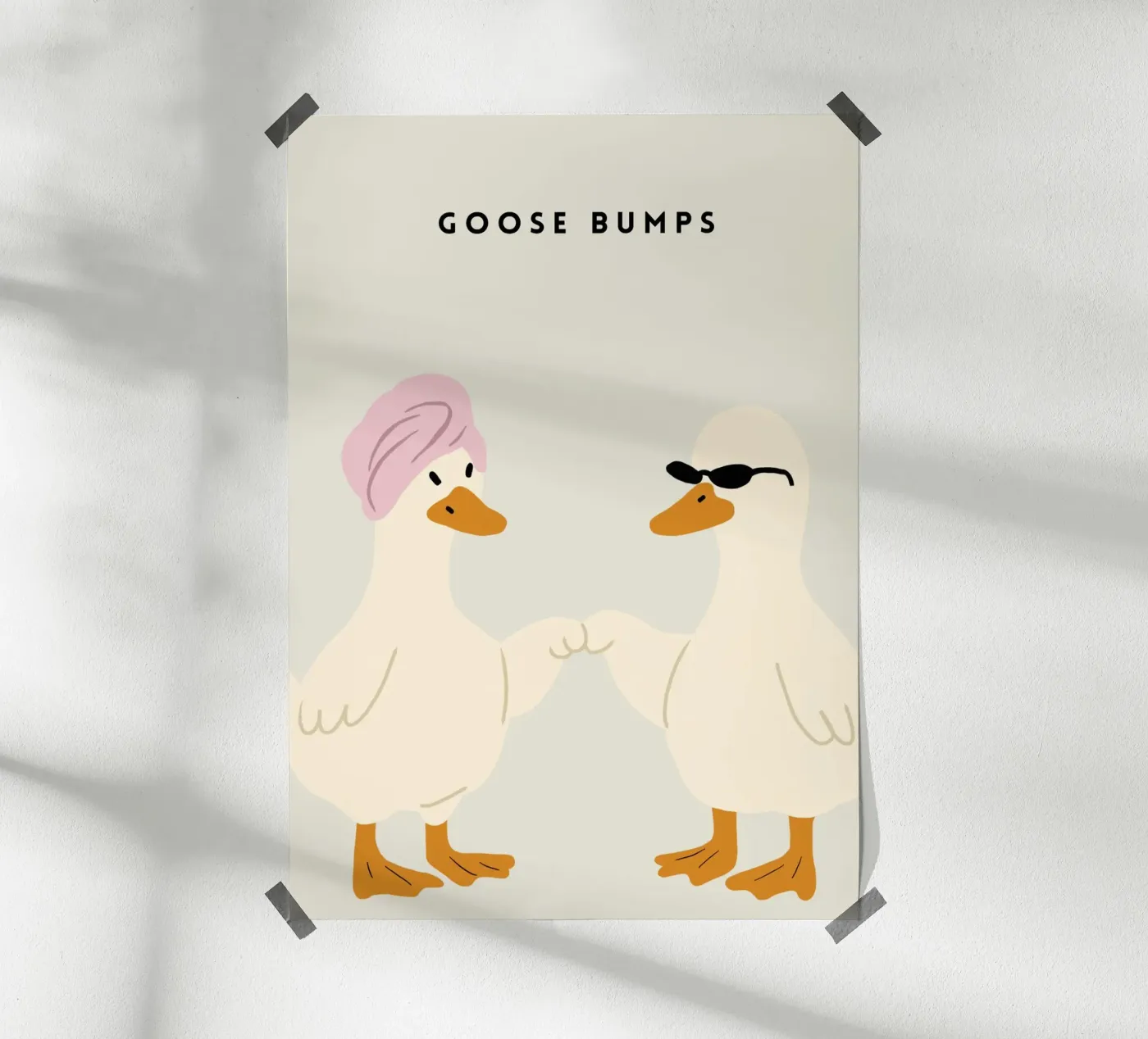 Goose Bumps poster da PurePeachArt