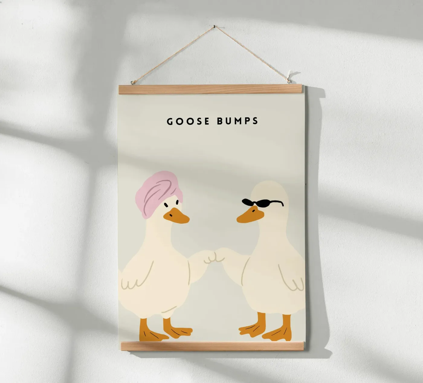 Goose Bumps poster da PurePeachArt