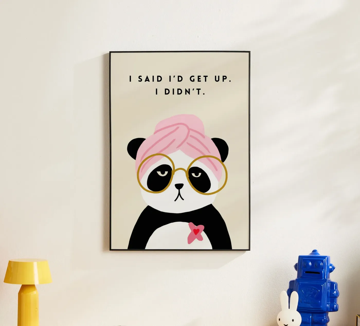 Panda alluminio dibond da PurePeachArt