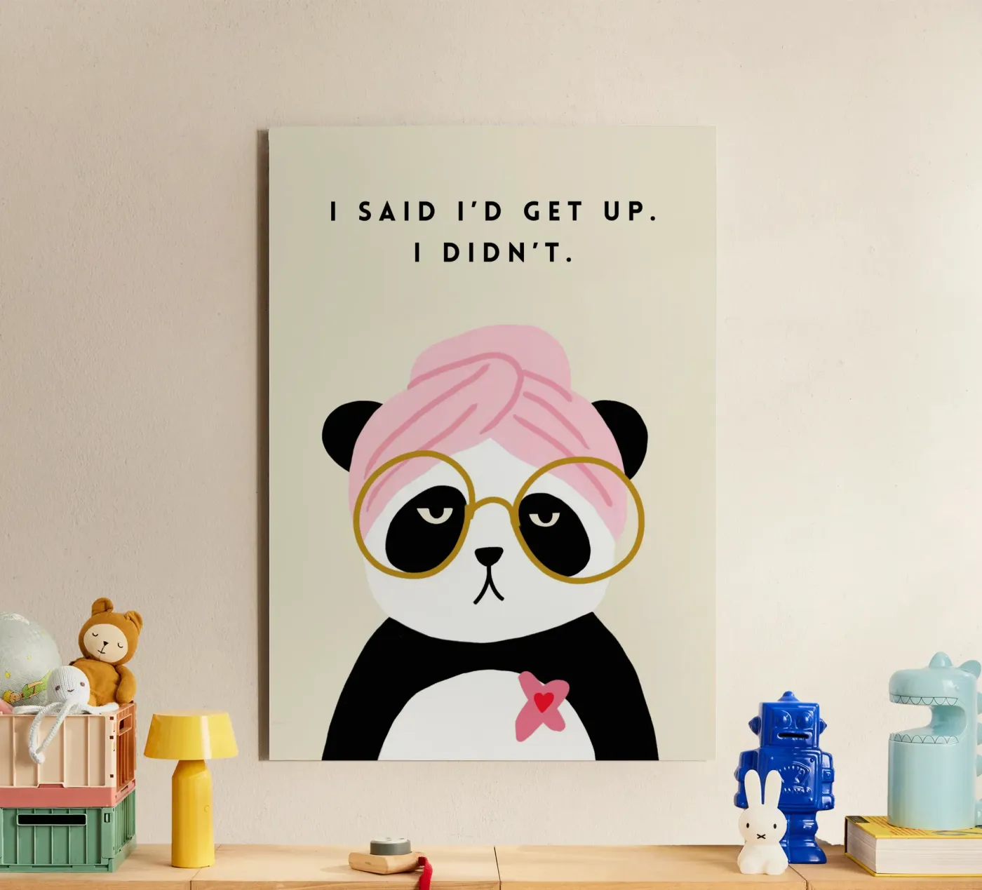 Panda alluminio dibond da PurePeachArt