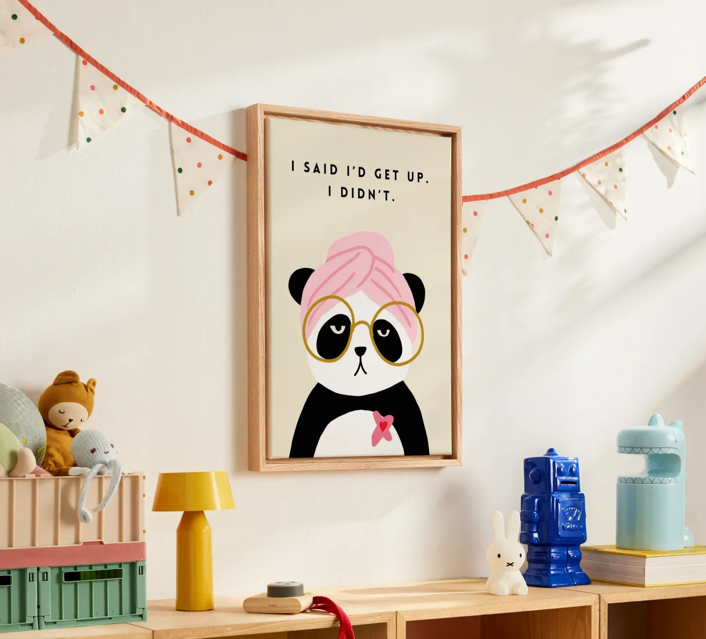 Panda tela da PurePeachArt