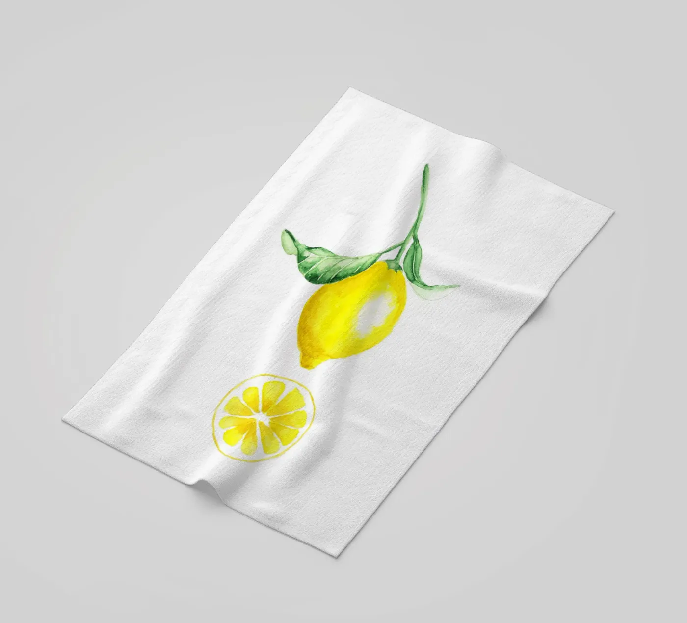 citrus beach towel by Nathys_illustration