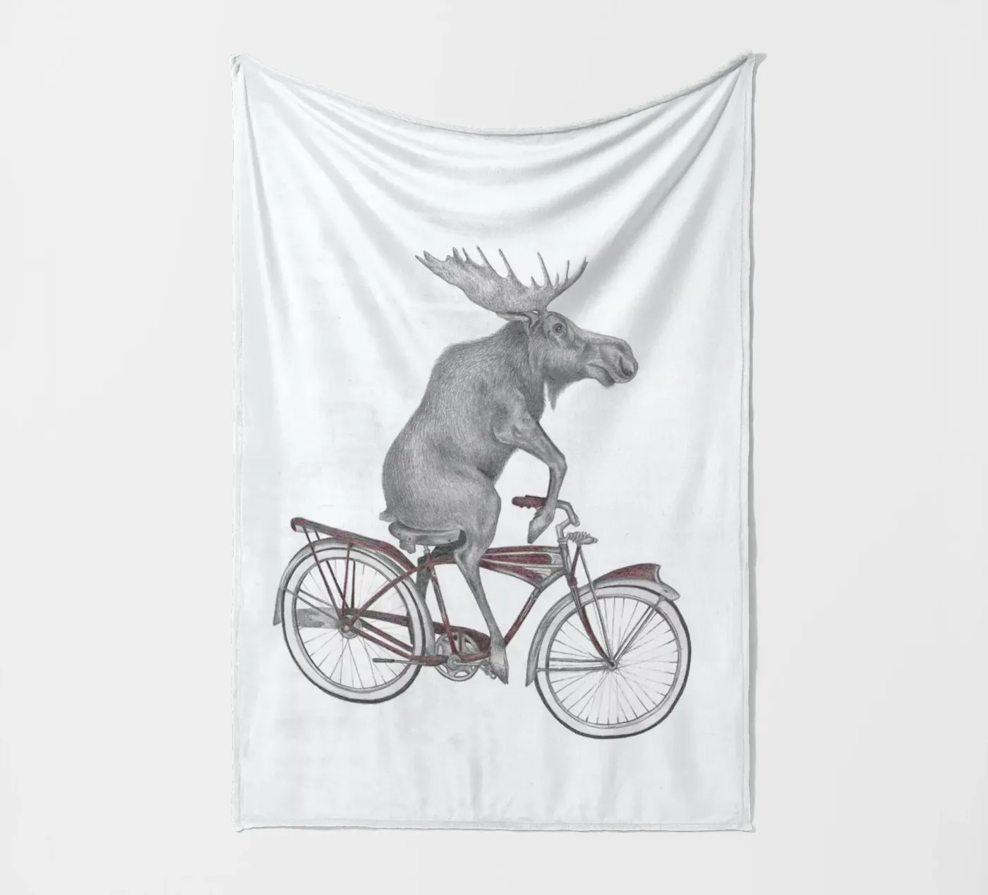 Murray Maynooth Moose coperta in pile da Le Canot Rouge