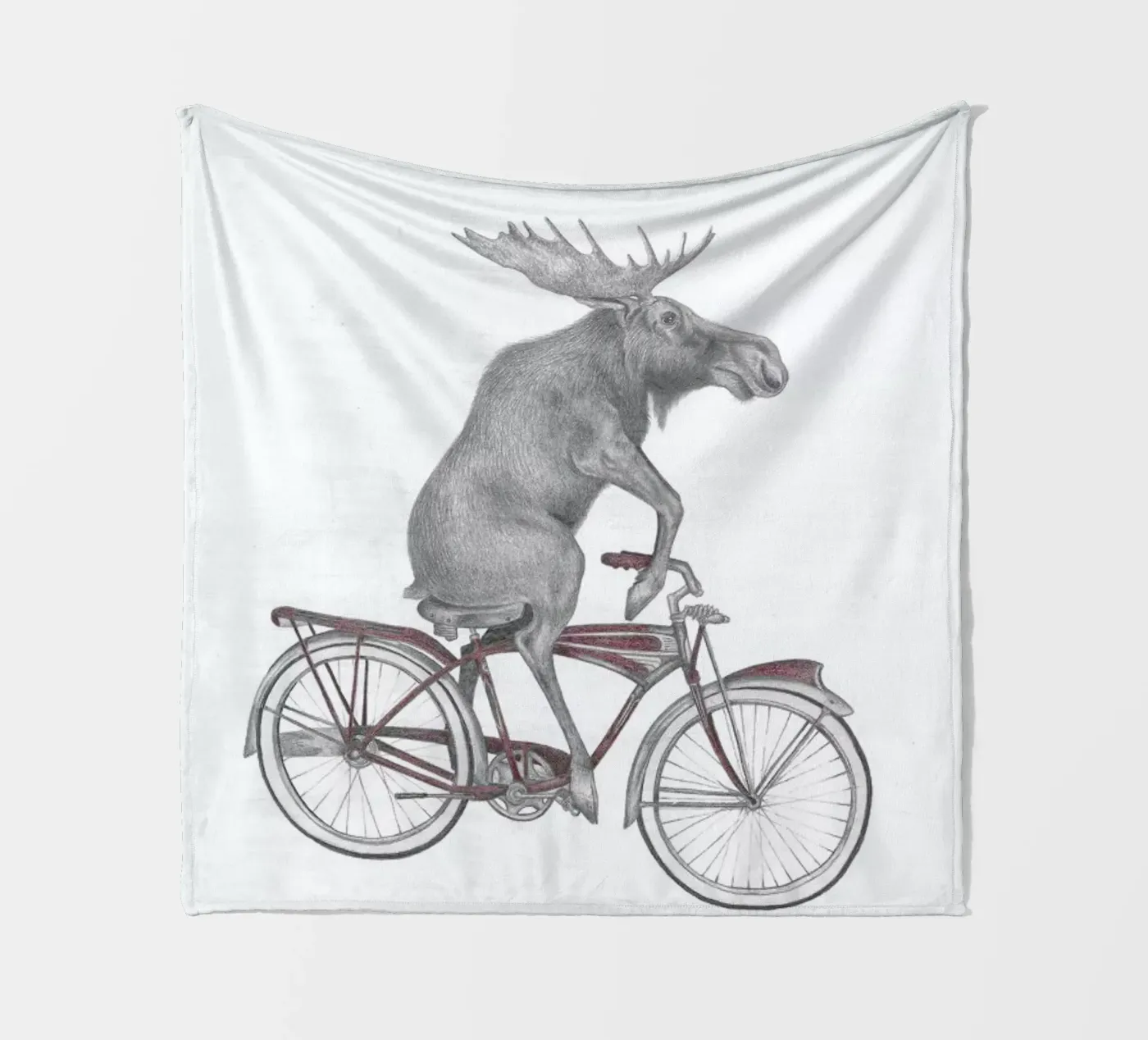 Murray Maynooth Moose coperta in pile da Le Canot Rouge