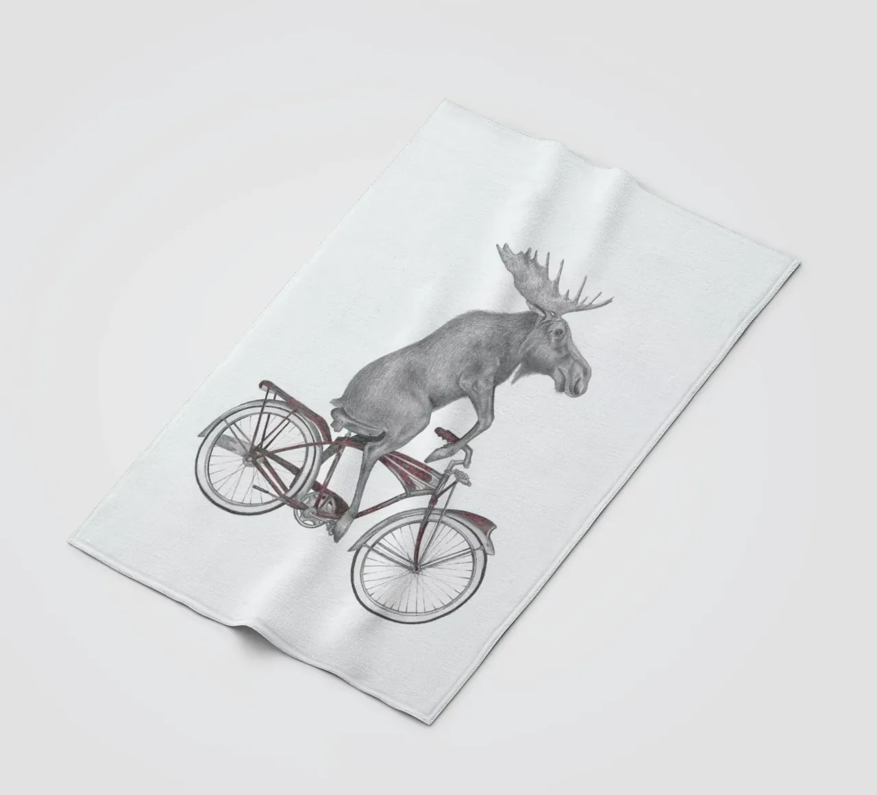 Murray Maynooth Moose fleecedeken van Le Canot Rouge