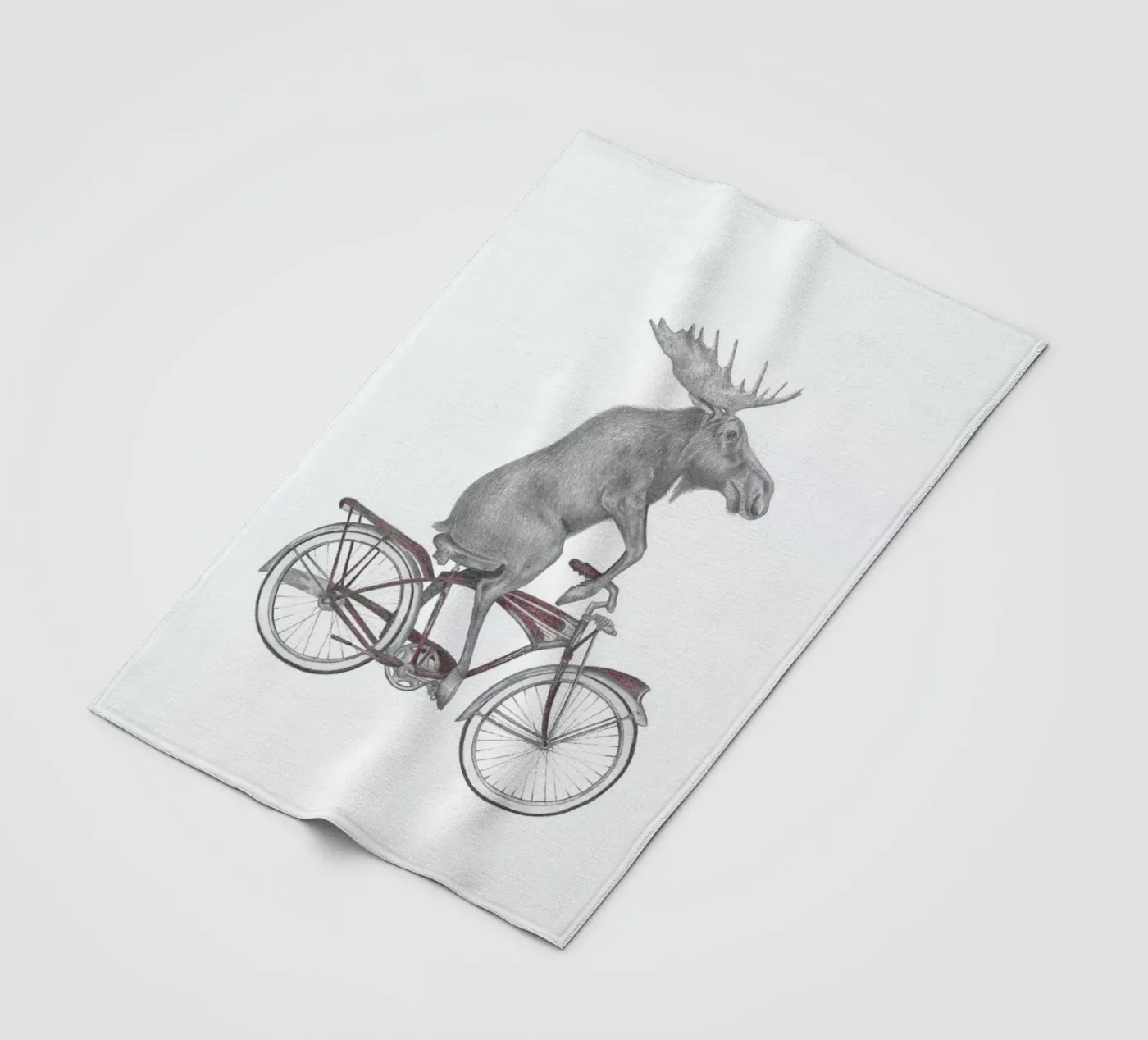 Murray Maynooth Moose coperta in pile da Le Canot Rouge