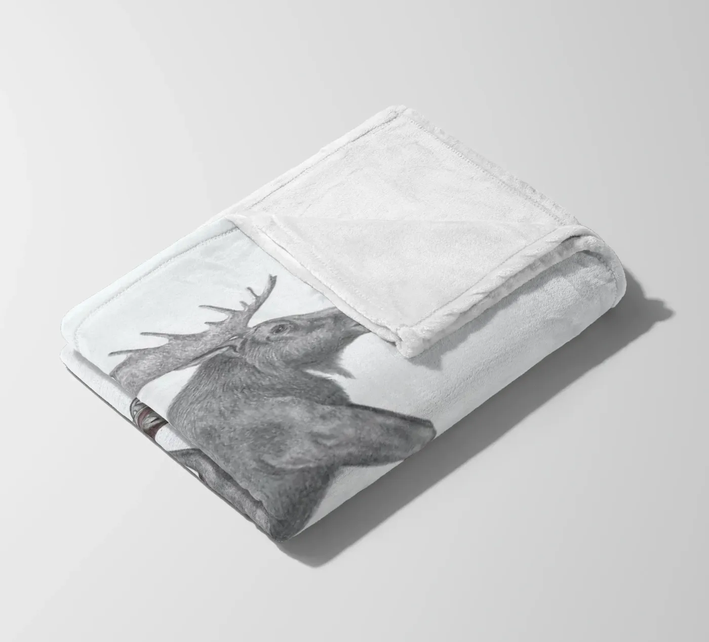 Murray Maynooth Moose coperta in pile da Le Canot Rouge