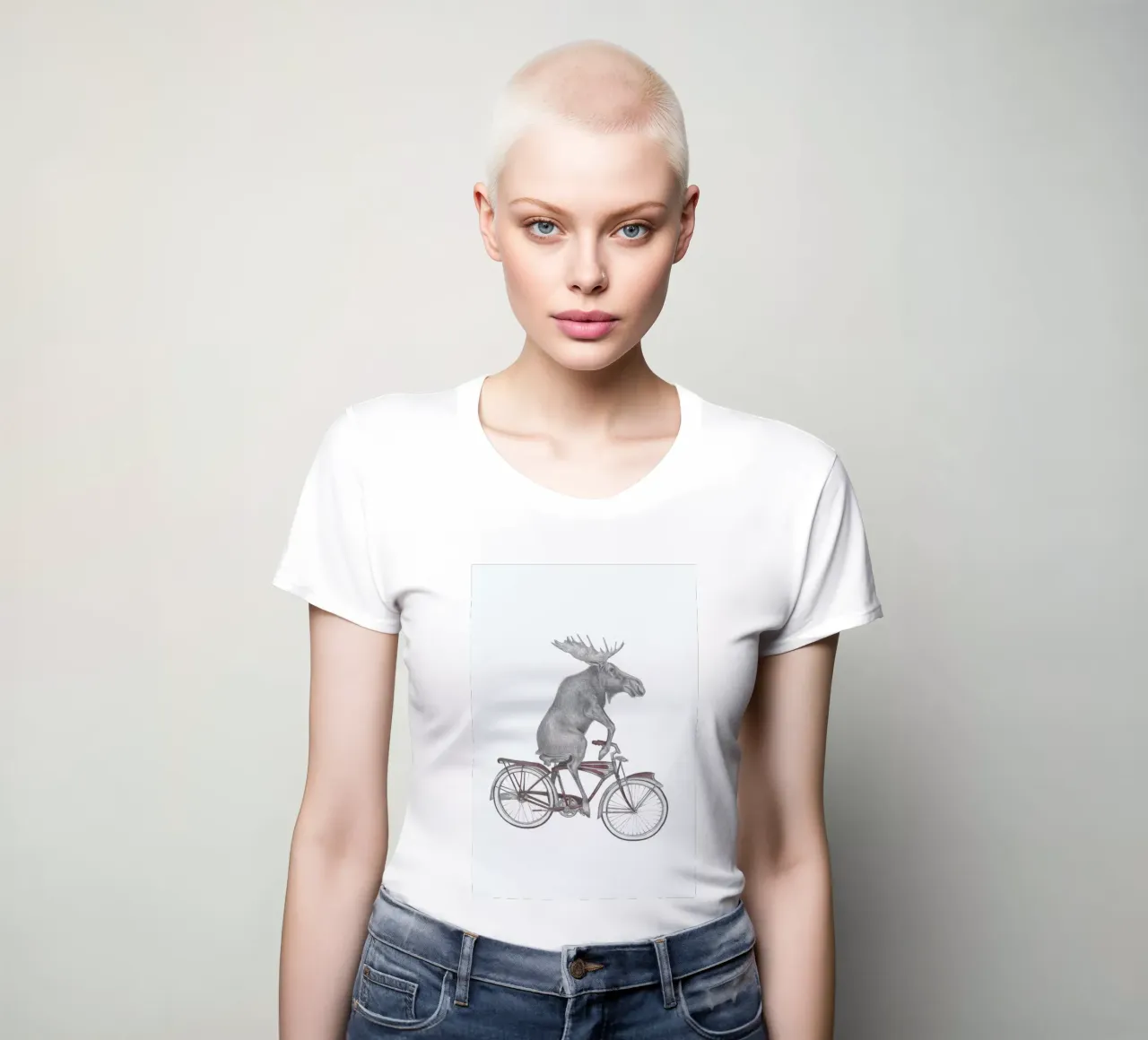 Murray Maynooth Moose Frauen T-Shirt von Le Canot Rouge